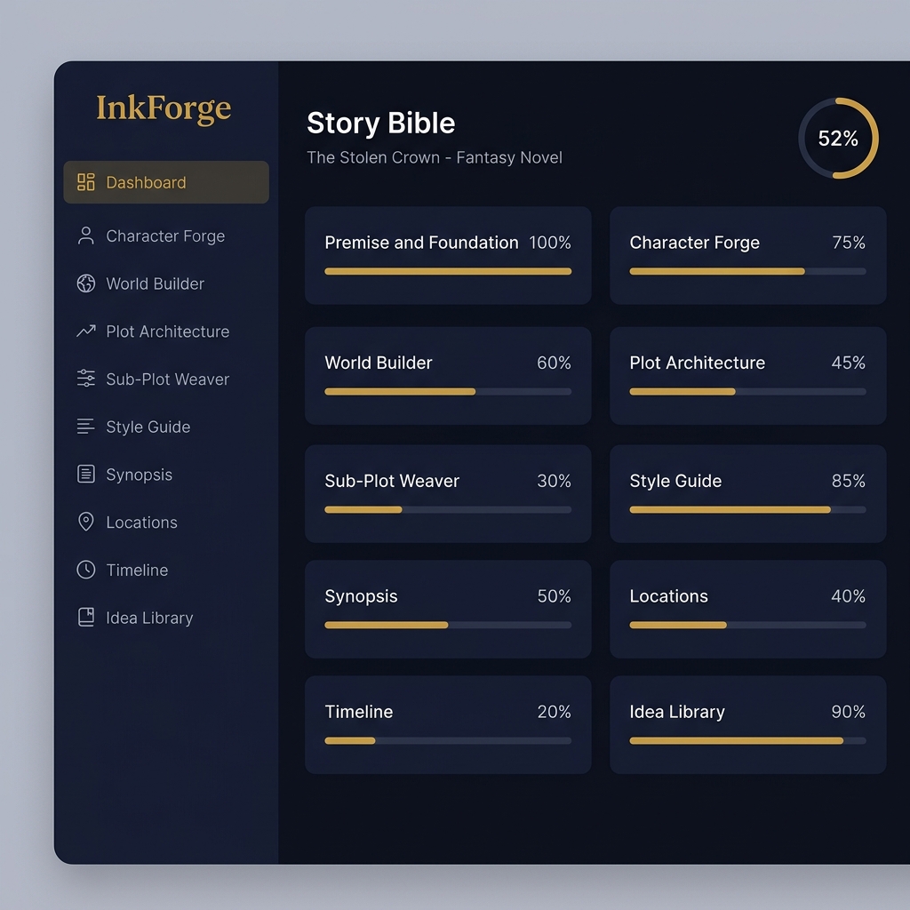 Story Bible Dashboard